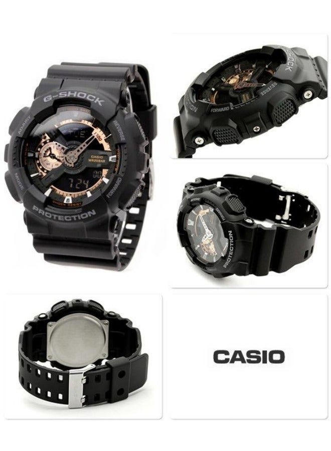 Shock Casio G Shock Men's Analog+Digital Quartz  Watch GA-110RG-1 - Image 4
