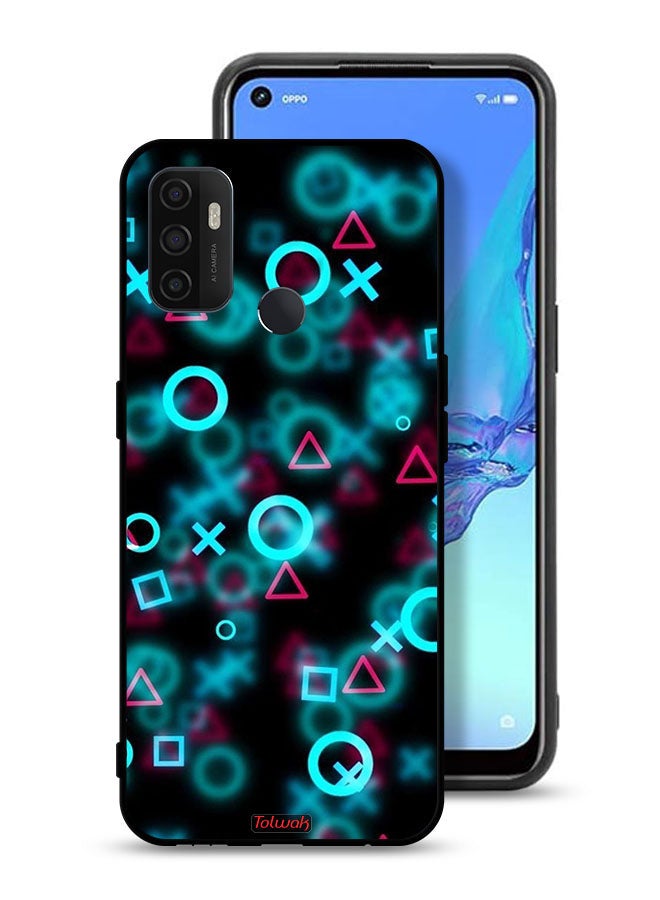 Tolwak Oppo A32 Protective Case Cover Squid Game Icons Small - Image 1