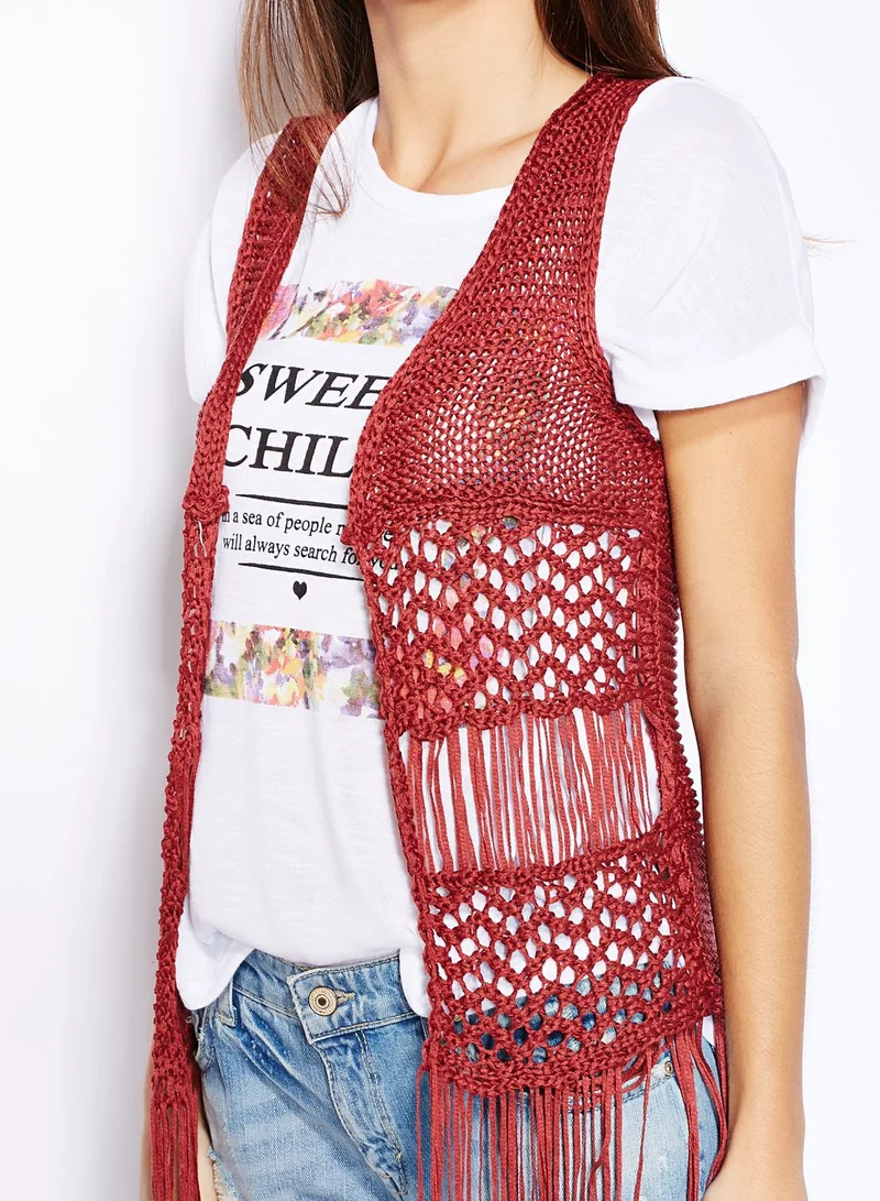 BLANCO Fringed Cape