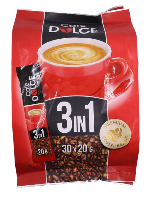 3 In 1 Coffee Mix 30 Sachets (600g)