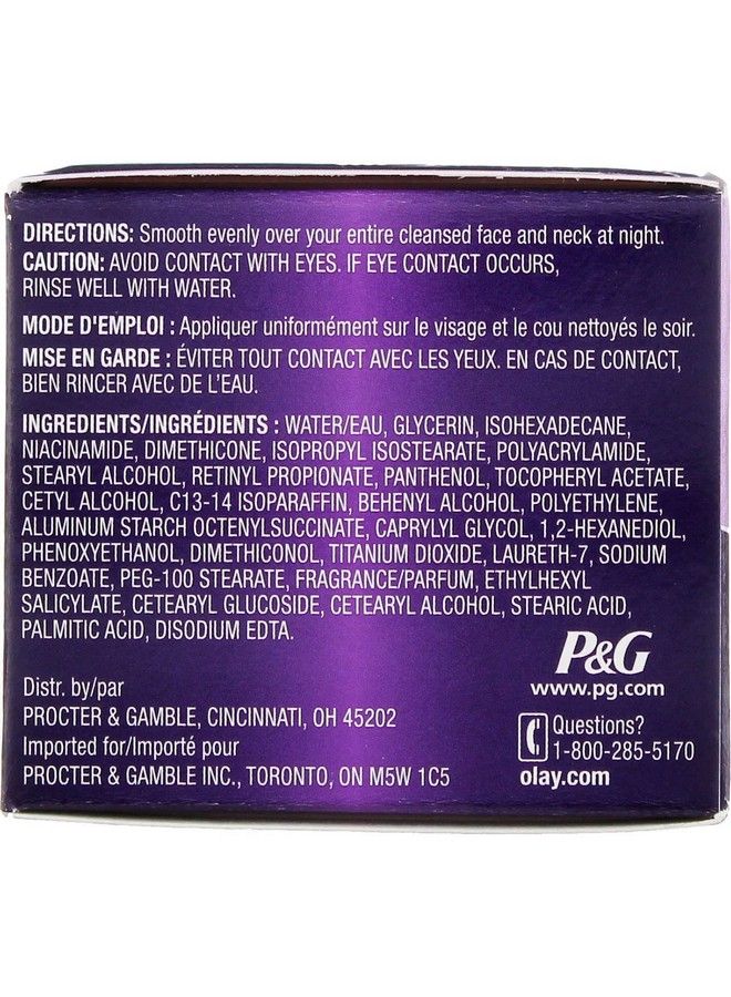 Olay Anti Wrnkle Nght Crm Size 2Z Age Defying Anti Wrinkle Night Cream 2Z - Image 4