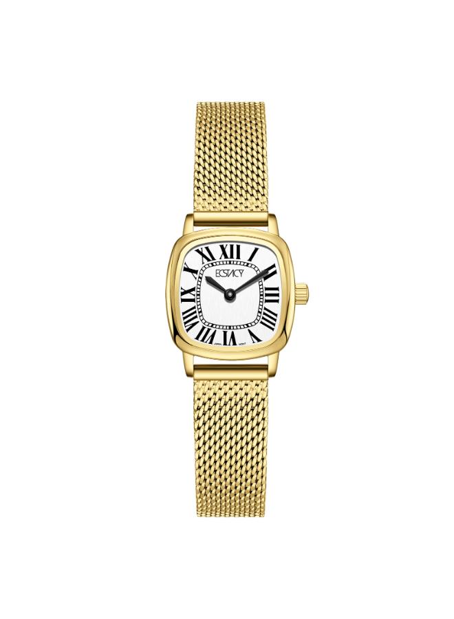 ECSTACY Women's Stainless Steel Analog Watch E25502-GMGW - 21mm mm - Image 1