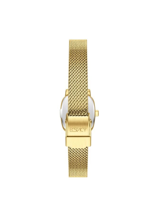 ECSTACY Women's Stainless Steel Analog Watch E25502-GMGW - 21mm mm - Image 3