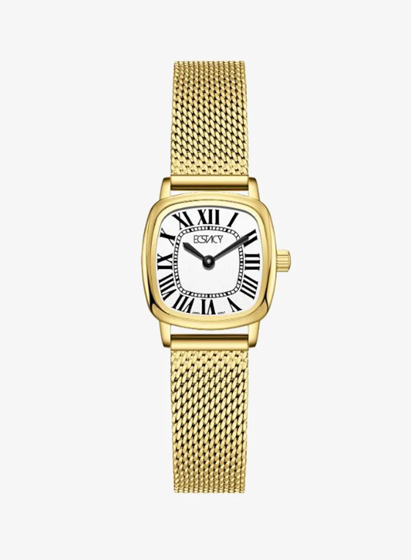 Women's Stainless Steel Analog Watch E25502-GMGW - 21mm mm
