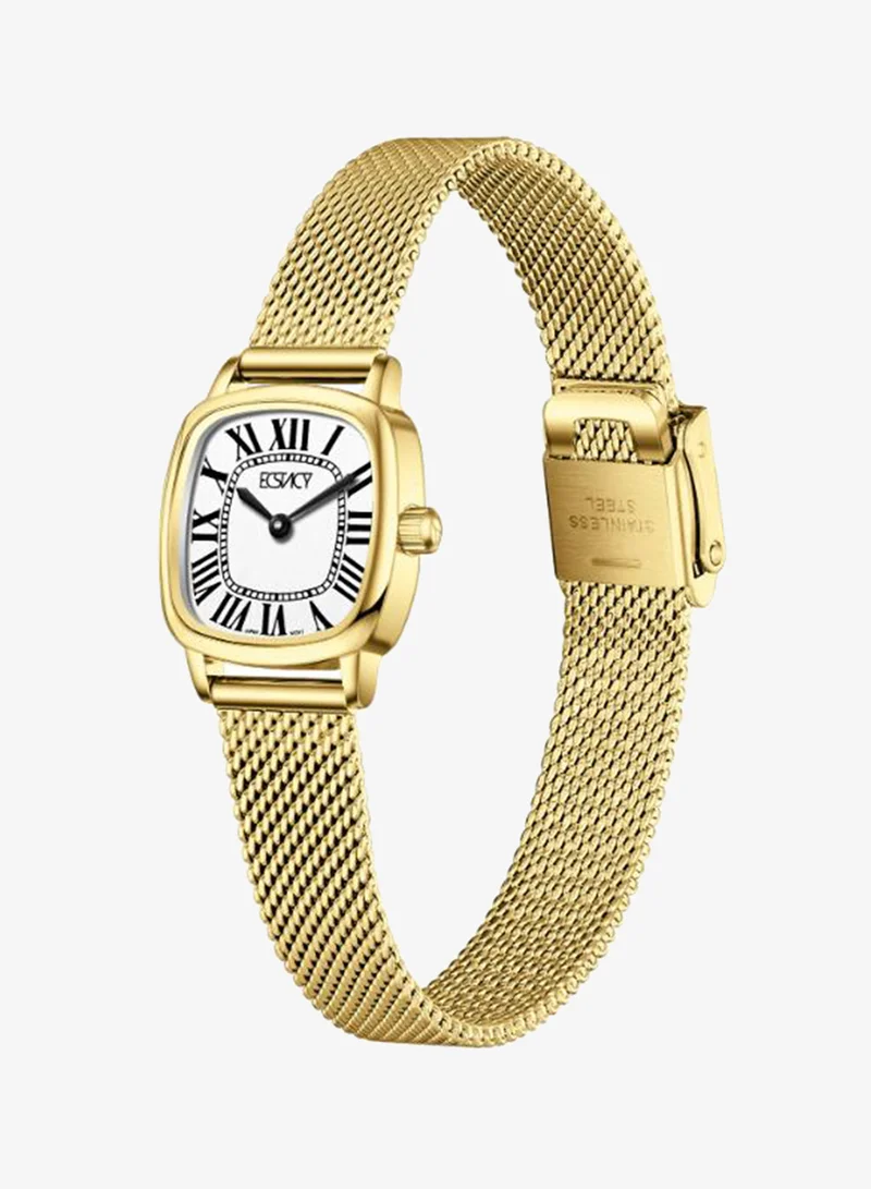 Ecstacy Women's Stainless Steel Analog Watch E25502-GMGW - 21mm mm