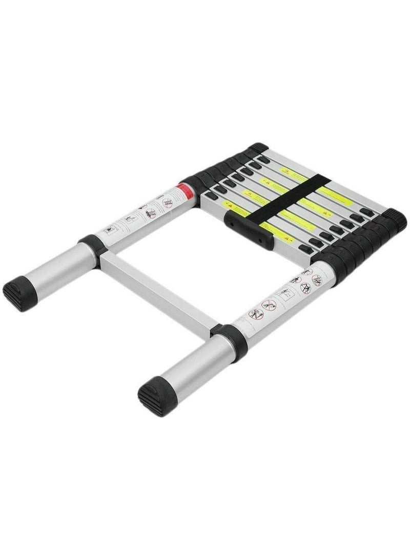 Aluminum Folding Telescopic Step Ladder 2.6M – Multi-Purpose, Extendable & Durable with 5-Year Warranty - Image 1
