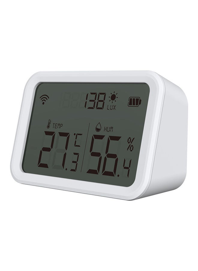 NIBEMINENT Smart Zigbee Temperature And Humidity Sensor White - Image 1