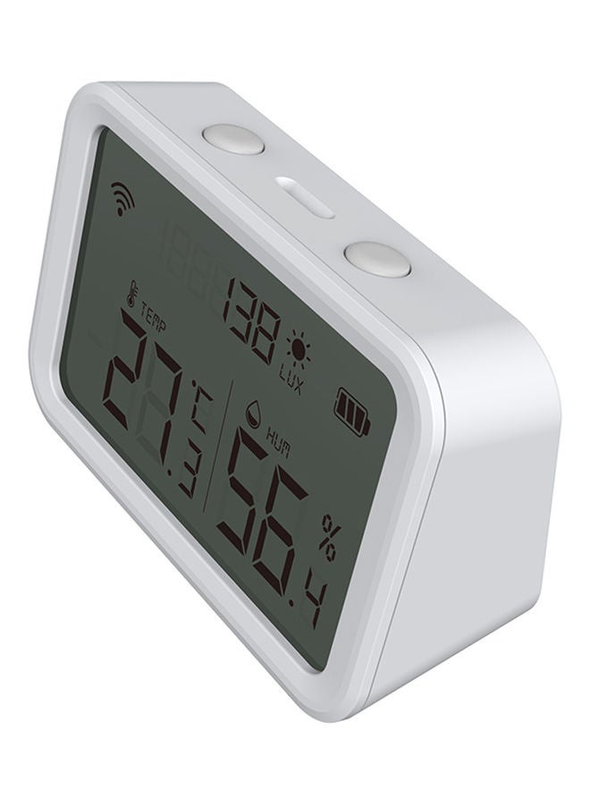 NIBEMINENT Smart Zigbee Temperature And Humidity Sensor White - Image 3