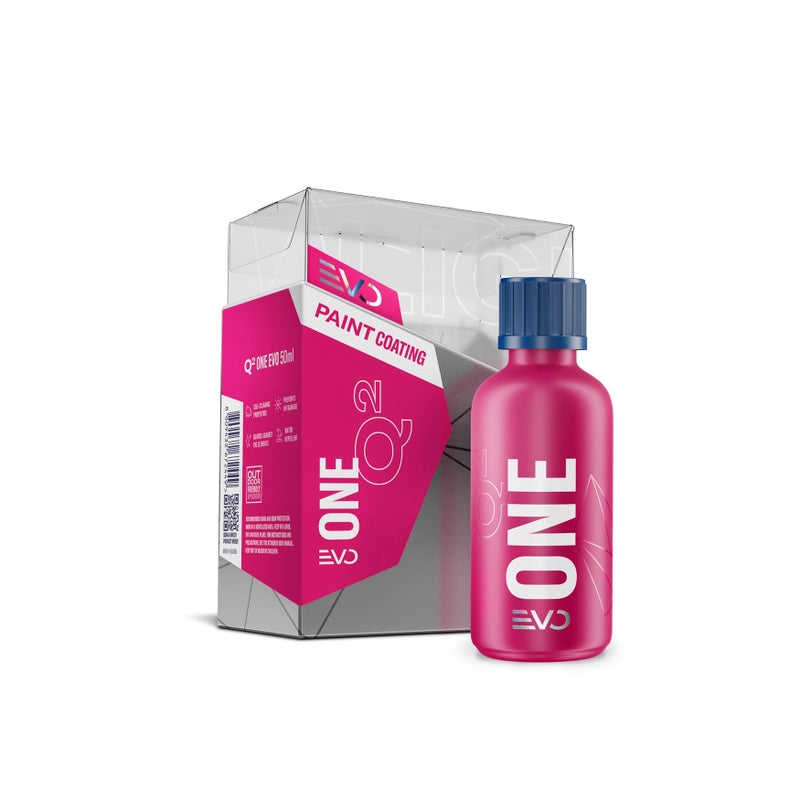 GYEON One EVO Light Box ceramic coating auto paint protection hydrophobic deep gloss finish scratch resistant DIY car detail sealant dark paint safe long lasting durability easy apply swirl free shine