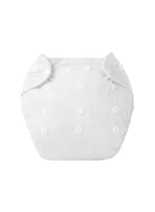 Diaper for training and swimming, adjustable, washable and reusable - adjustable size - with two pieces of cotton - (0 to 2 and a half years) (3kg to 12kg) (white) - pzsku/Z87CF0D11F270D64E7FE0Z/45/_/1690923357/99eb1f1c-a9a1-470c-92a7-dcbf6ceb2687