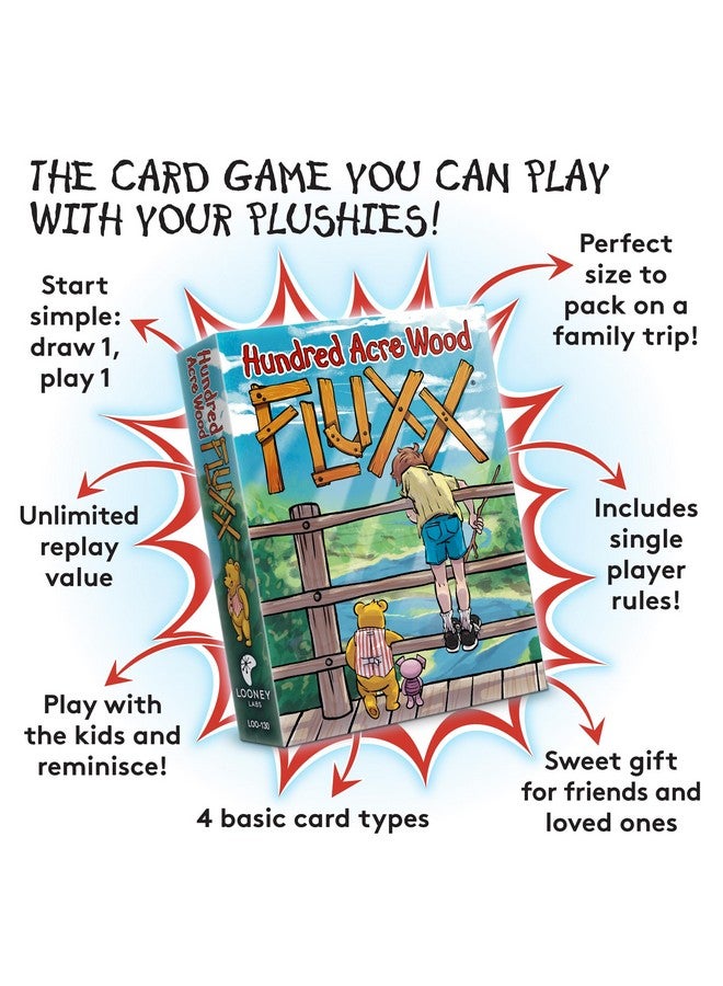 Looney Labs Looney Labs Hundred Acre Wood Fluxx Card Game - Fun for Family, Friends, & Winnie-The-Pooh Fans  - Image 3