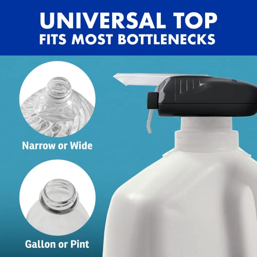 The Magic Tap Automatic Drink Dispenser - Hands-Free Beverage Dispenser for Fridge - Perfect for Milk, Juice - Gifts for Women & Men - 1 Pack, Black - Image 5
