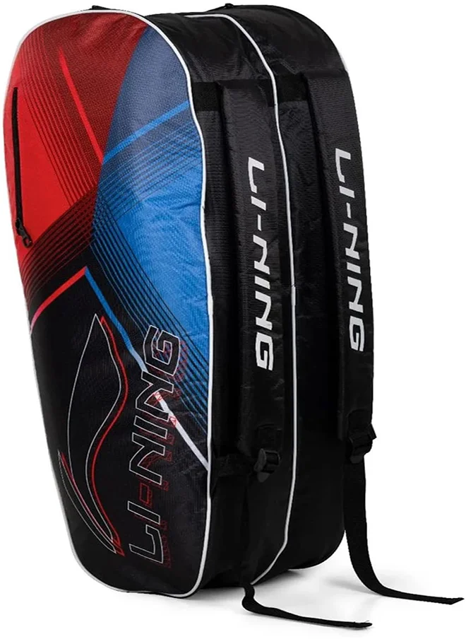 لي-نينج Li-Ning ABDS839-1 Super X Badminton Kit Bag, Black