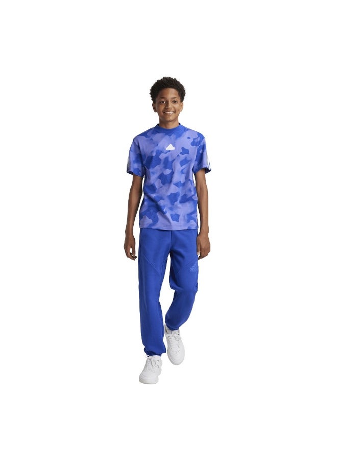 Adidas adidas U Fi Logo Pt Blue Training Pants 7-8Y  - Image 3