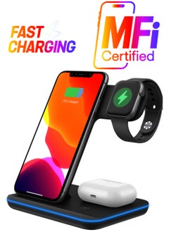 Professional Fast Wireless Charger for Apple iPhone/Android/Smartwatch and Air Pods