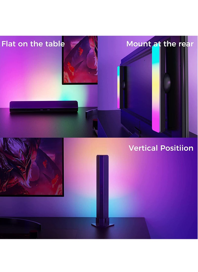 Excefore - Smart LED Light Bars, RGB Lights with Multiple Scene Modes and Music Sync Mode Work, TV LED Backlight, Ambient Lighting Compatible with Alexa and Google Assistant - Image 1