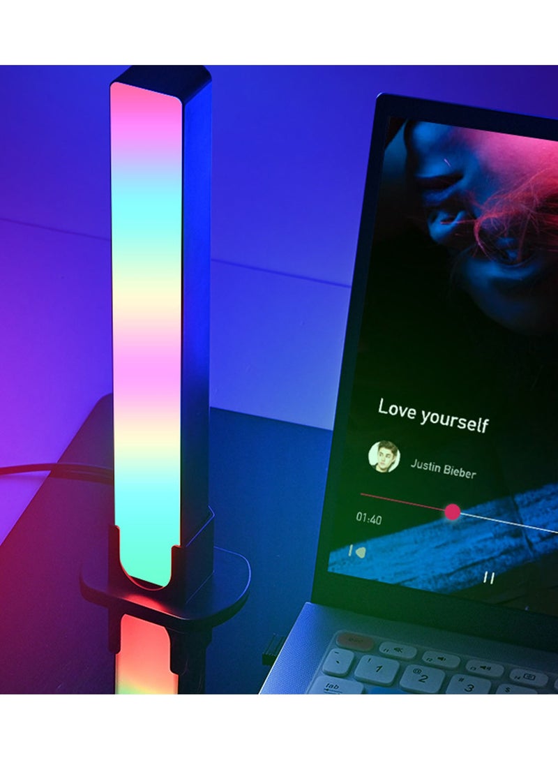 Excefore - Smart LED Light Bars, RGB Lights with Multiple Scene Modes and Music Sync Mode Work, TV LED Backlight, Ambient Lighting Compatible with Alexa and Google Assistant - Image 1