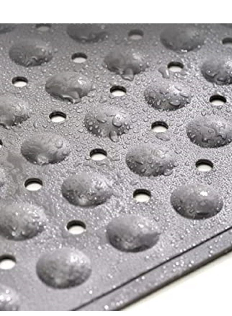 ميكسد 2012 دش حصيرة ، 70 * 40cm ، رمادي - Image 4