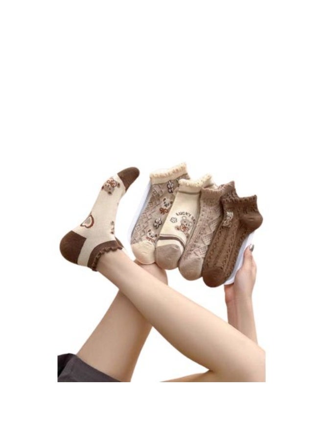 Lucky Elmarwa Set Of (6) Socks for Women  - Image 2