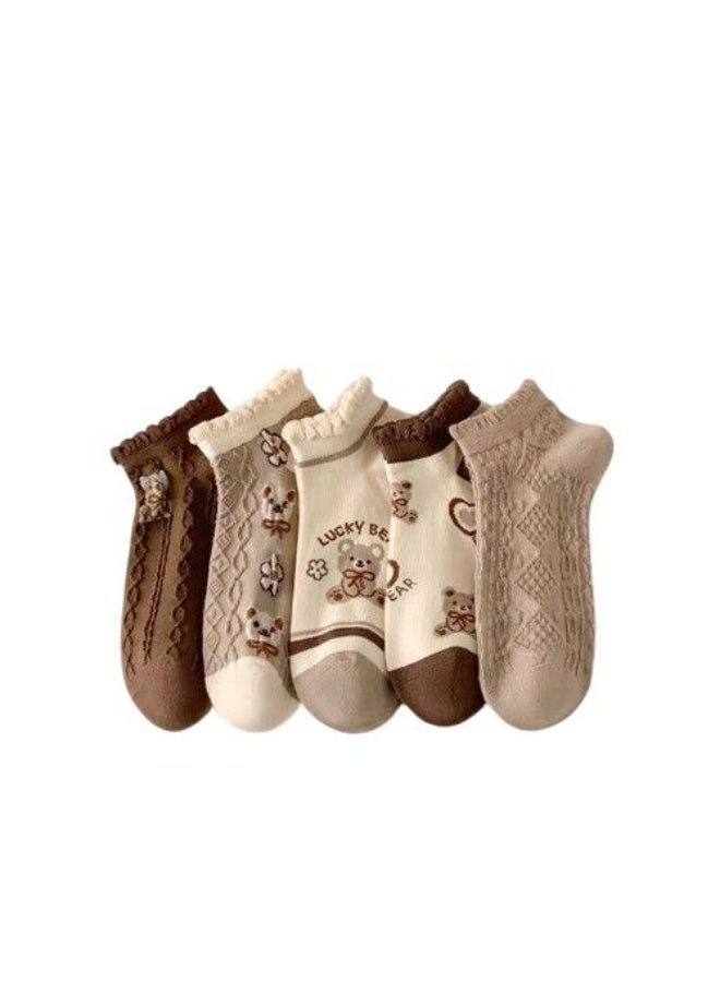 Lucky Elmarwa Set Of (6) Socks for Women  - Image 1
