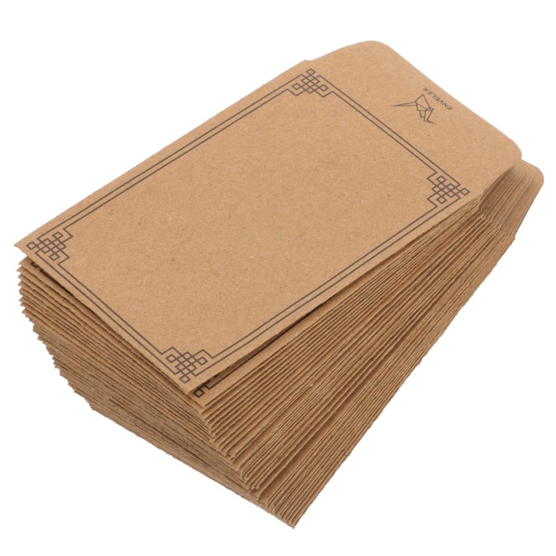 Self Adhesive Kraft Paper Envelopes 2.5x3.5 Inches For Seeds Coins Cards Storage - Image 2