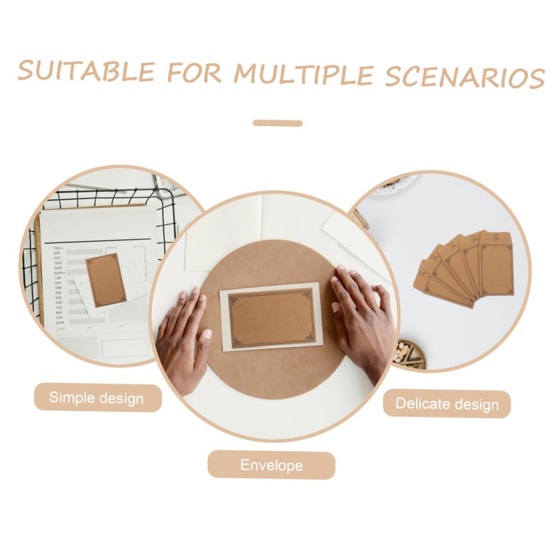 Self Adhesive Kraft Paper Envelopes 2.5x3.5 Inches For Seeds Coins Cards Storage - Image 4