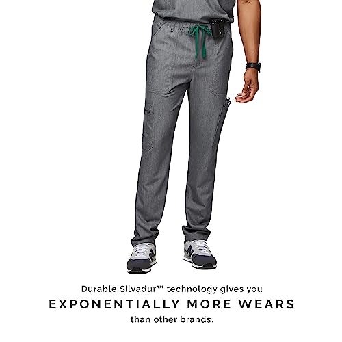 FIGS Cairo Cargo Scrub Pants for Men – Graphite, Short L - Image 4
