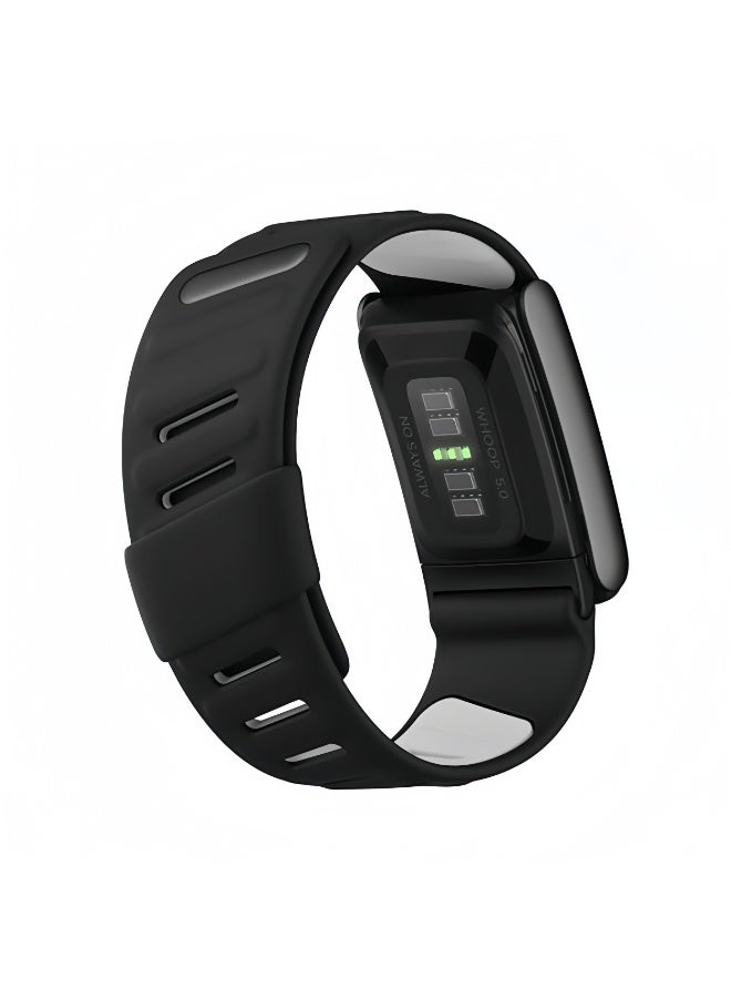 Comfortable And Durable Soft Silicone Strap Accessory For Whoop Watch 5.0- Perfect For Sports - Image 4