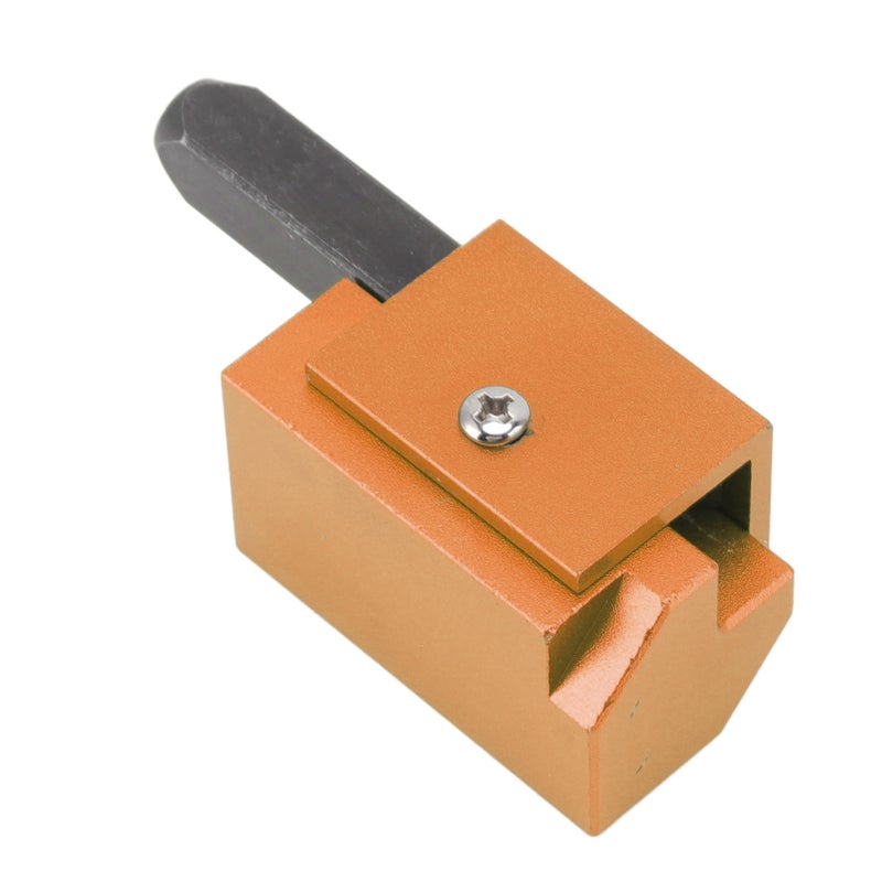 Woodworking Right Angle Corner Chisel Square Recessed Hinge Door Lock Recess Corner Wood Chiseling Tool Gold - Image 3