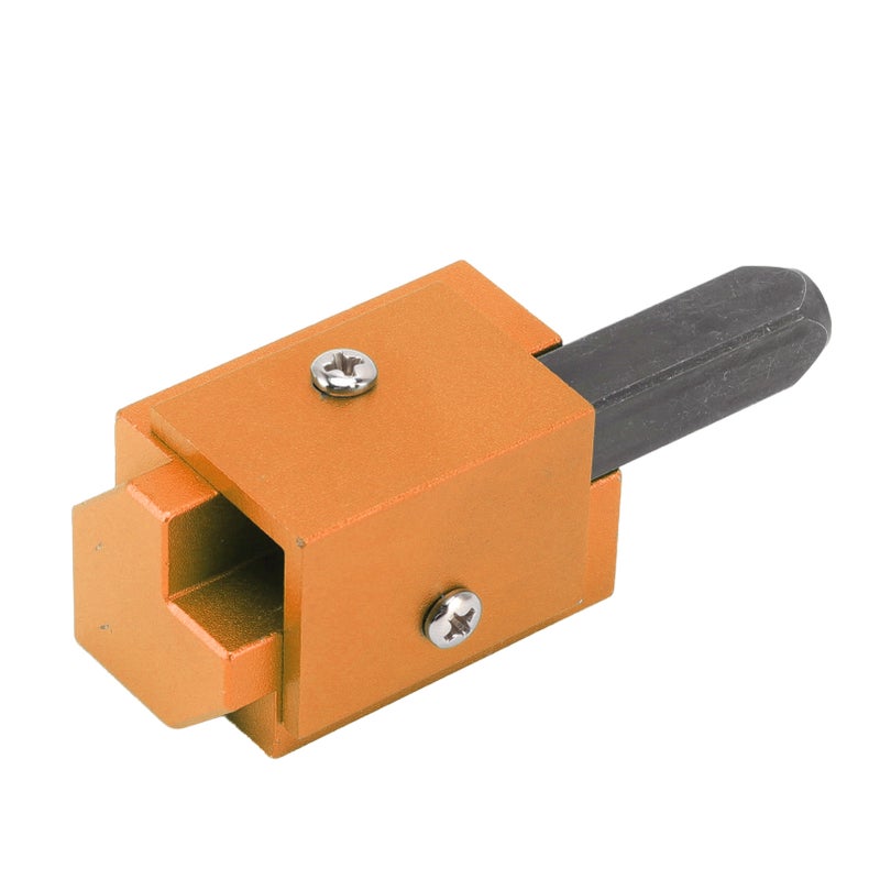 Woodworking Right Angle Corner Chisel Square Recessed Hinge Door Lock Recess Corner Wood Chiseling Tool Gold - Image 1