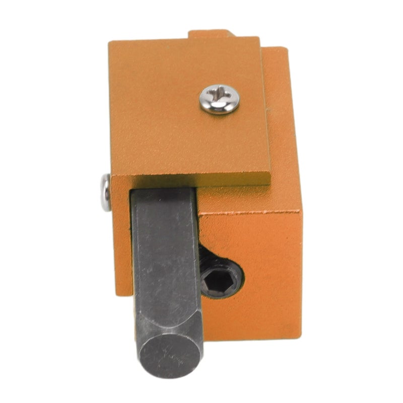 Woodworking Right Angle Corner Chisel Square Recessed Hinge Door Lock Recess Corner Wood Chiseling Tool Gold - Image 4