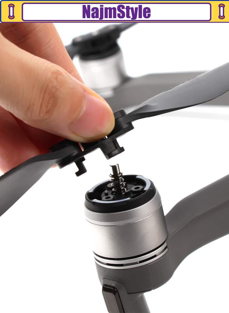 NajmStyle 4 Pairs Mavic 2 Pro/Zoom Propellers Replacement Blades Low Noise Quick-Release 8743F Wings for DJI Mavic 2 Pro/Zoom - Image 2