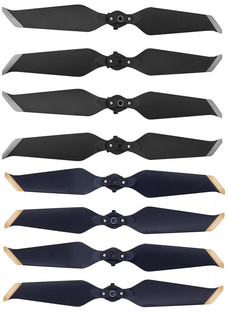 NajmStyle 4 Pairs Mavic 2 Pro/Zoom Propellers Replacement Blades Low Noise Quick-Release 8743F Wings for DJI Mavic 2 Pro/Zoom - Image 1