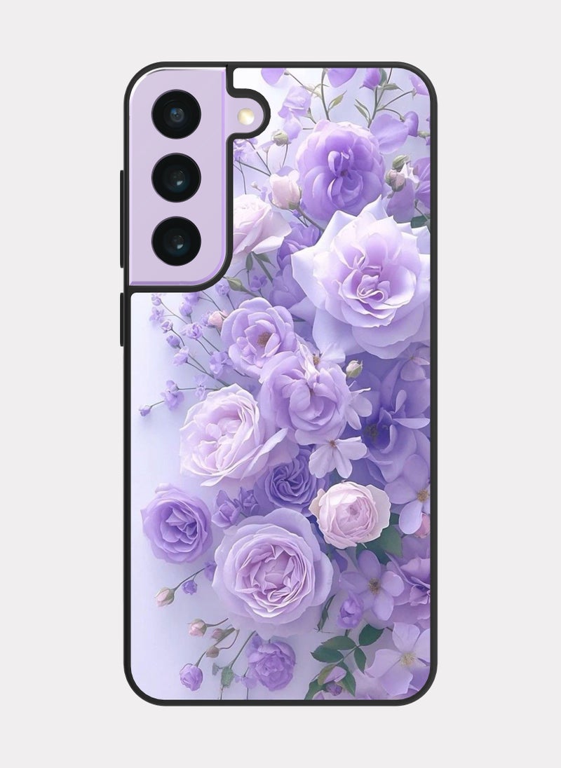 PXLAAT Samsung Galaxy S22 case cover Flowers - Image 1