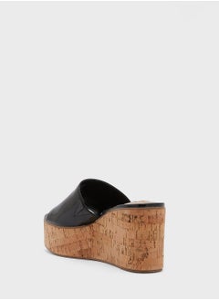 STEVE MADDEN Glossy Wedge Sandals  - Image 3