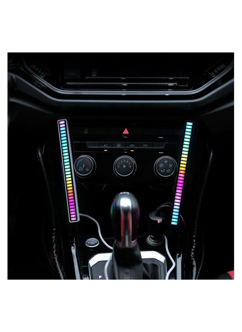 ARNO RGB Activated Music Rhythm Lamp Bar Decorative Sound Control LED Ambient USB Light Strips Multicolour  - Image 5