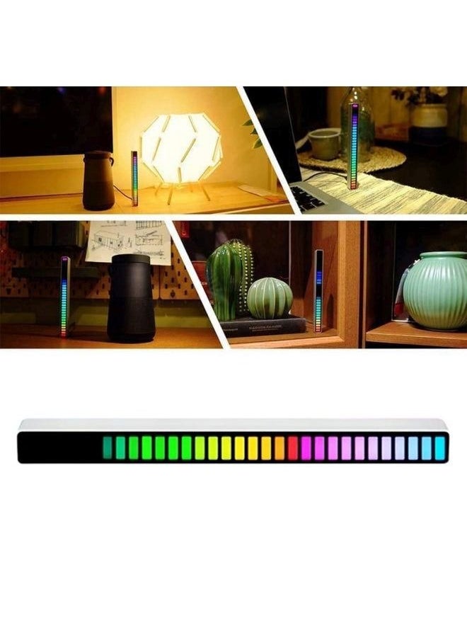 ARNO RGB Activated Music Rhythm Lamp Bar Decorative Sound Control LED Ambient USB Light Strips Multicolour  - Image 2