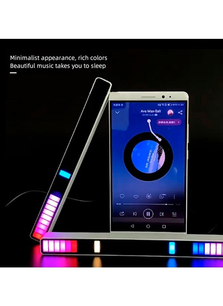 ARNO RGB Activated Music Rhythm Lamp Bar Decorative Sound Control LED Ambient USB Light Strips Multicolour  - Image 4