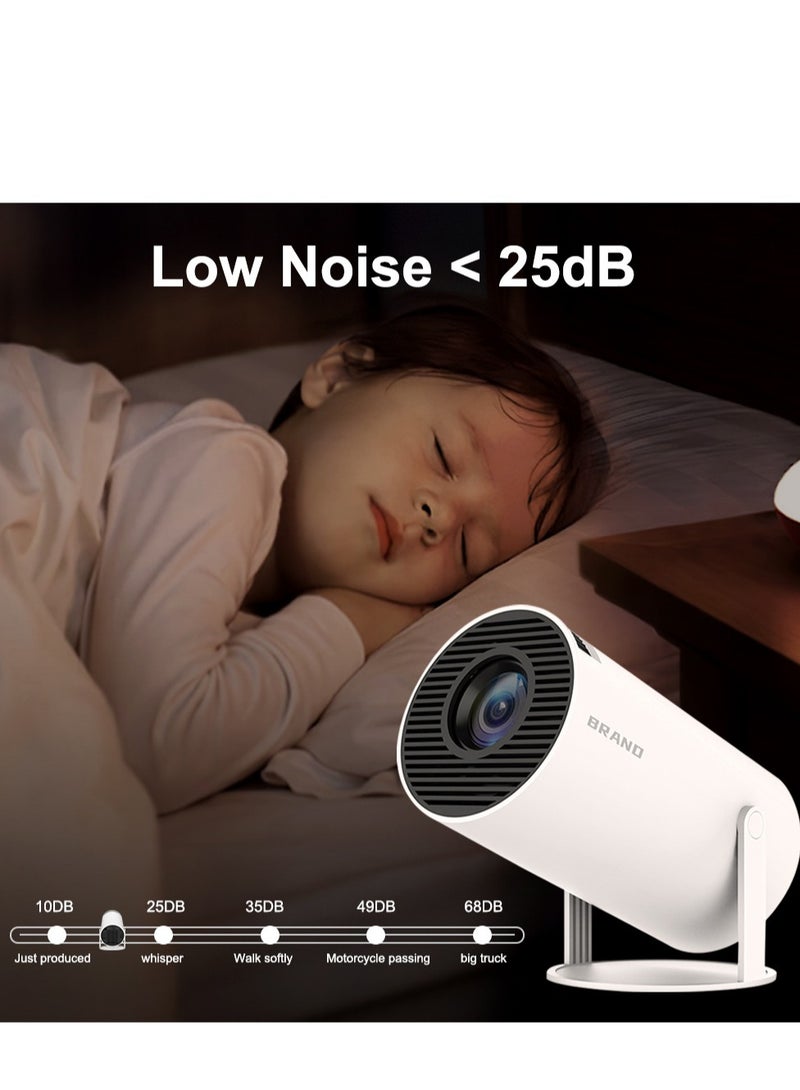 HY300 Android 5G Wifi Smart Portable Projector 1280 720P Full HD Office Home Theater Video Mini Projector Optical specifications  - Image 5