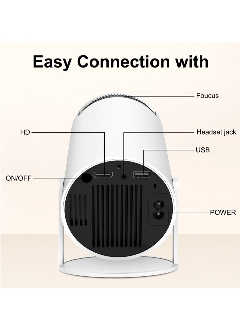HY300 Android 5G Wifi Smart Portable Projector 1280 720P Full HD Office Home Theater Video Mini Projector Optical specifications  - Image 4