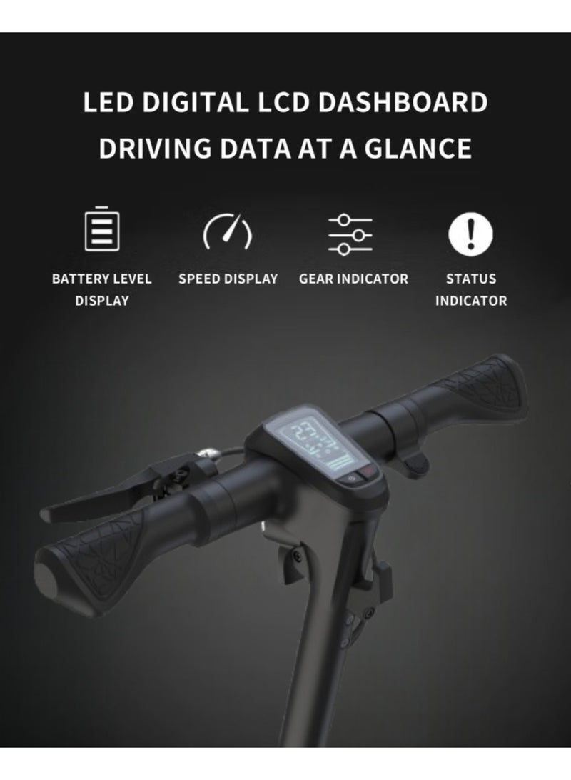 Eagle H20, Foldable Electric Scooter for Adult, 500W,10 Inch Tyre, 62km Range, 25KM/H Speed,120KG Load, Black. - Image 5