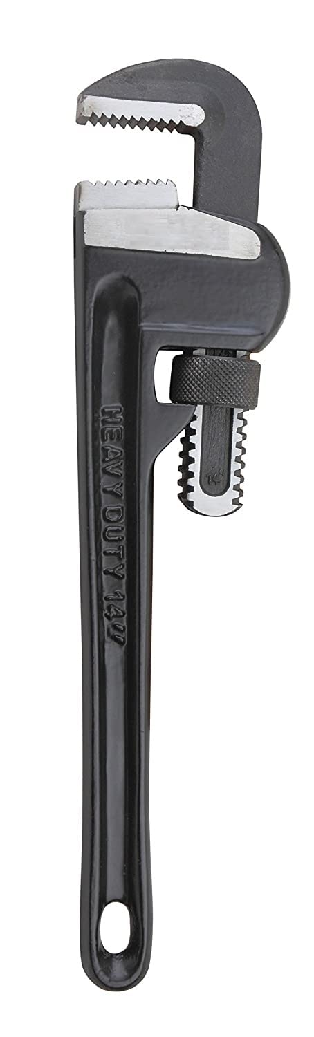Forgesy Adjustable Pipe Wrench 14-Inch (356 mm) - Heavy Duty Plumbing Tool with Precision Jaw and Comfortable Handle for Professional and DIY Use - Image 4