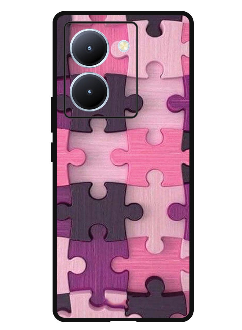 Theodor Protective Case Anti Scratch Shock Proof Bumper Cover For ViVo Y78 China Pink Puzzle - Image 1