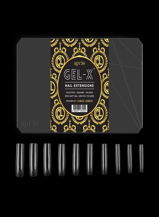 APRÉS x Chaun Legend Gel-X Box Of Nail Tips, Exclusive Sculpted Extra Extra Long, 10 Sizes 0-9, Soft Gel Tip Box (150pcs) - Image 4