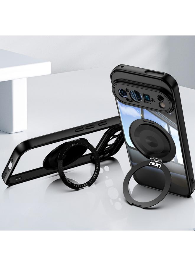 اس-توب جراب لهاتف Google Pixel 9، جراب Magsafe 360 من الأكريليك الهجين المصنوع من مادة TPU - Image 4