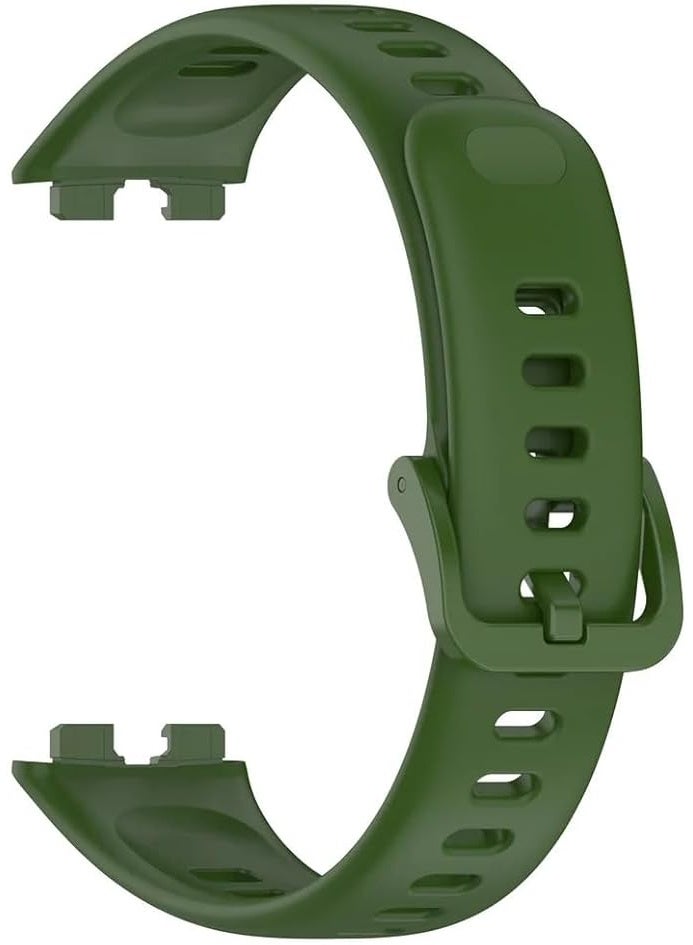 Compatible with Honor Band 10 Silicone Strap Waterproof Breathable Sport Band 10 Strap for Women Men. - Image 2