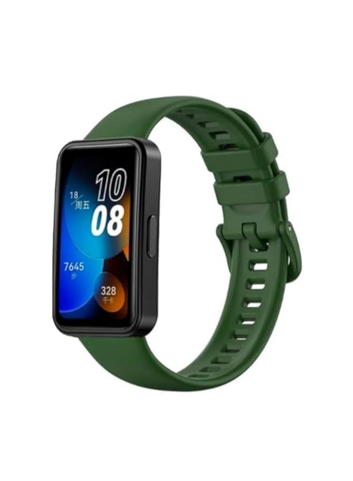 Compatible with Honor Band 10 Silicone Strap Waterproof Breathable Sport Band 10 Strap for Women Men. - Image 1