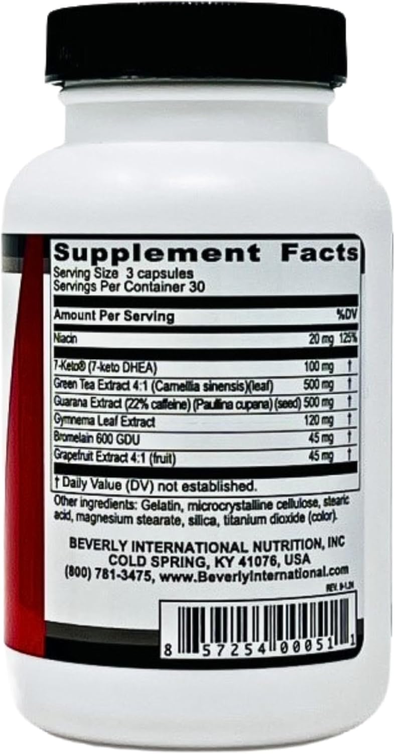 Beverly International 7Keto Musclean Lose up to 3X as Much Body Fat Without Losing Muscle Tone Potent Thermogenic Diet Pill for Men  Women Boost FatBurning Metabolism Keto Diet  Reduce overeating 90 caps - Image 3