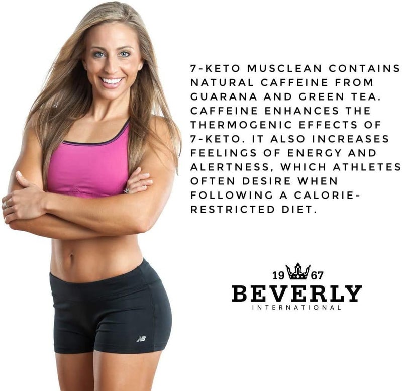 Beverly International 7Keto Musclean Lose up to 3X as Much Body Fat Without Losing Muscle Tone Potent Thermogenic Diet Pill for Men  Women Boost FatBurning Metabolism Keto Diet  Reduce overeating 90 caps - Image 5