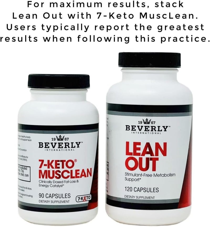 Beverly International 7Keto Musclean Lose up to 3X as Much Body Fat Without Losing Muscle Tone Potent Thermogenic Diet Pill for Men  Women Boost FatBurning Metabolism Keto Diet  Reduce overeating 90 caps - Image 4